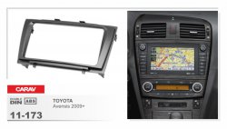 2 Автомобильная переходная рамка для Toyota Avensis 09-15 (T270) 2DIN